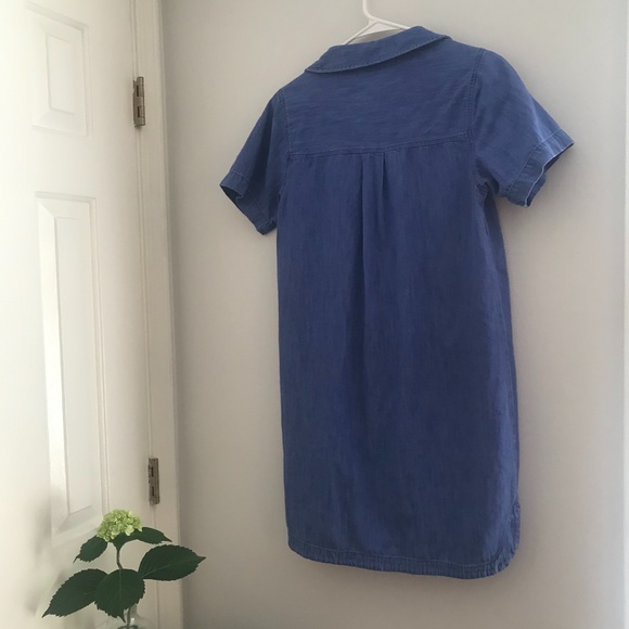 Denim Collared Dress - Picture 3 of 9